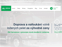 Tablet Screenshot of ekopelety.cz